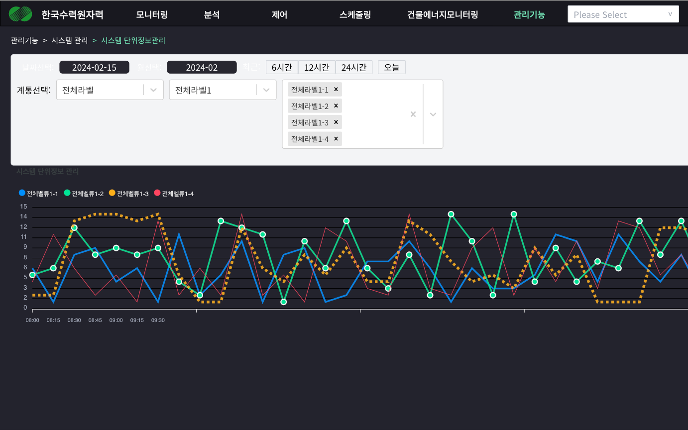 BEMS 플랫폼 모바일 이미지 - 3